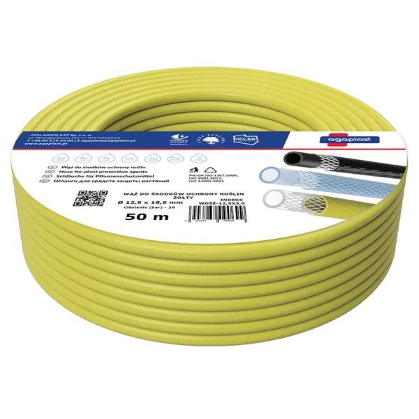 Węże do środków ochrony roślin