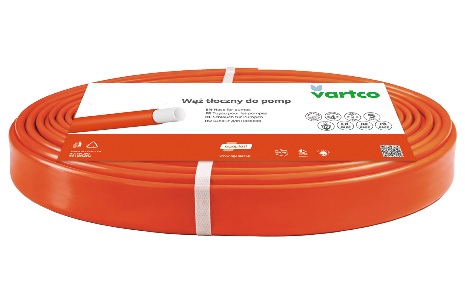 Discharge hoses for pumps