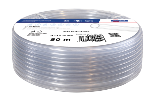 Plastic hoses without braid