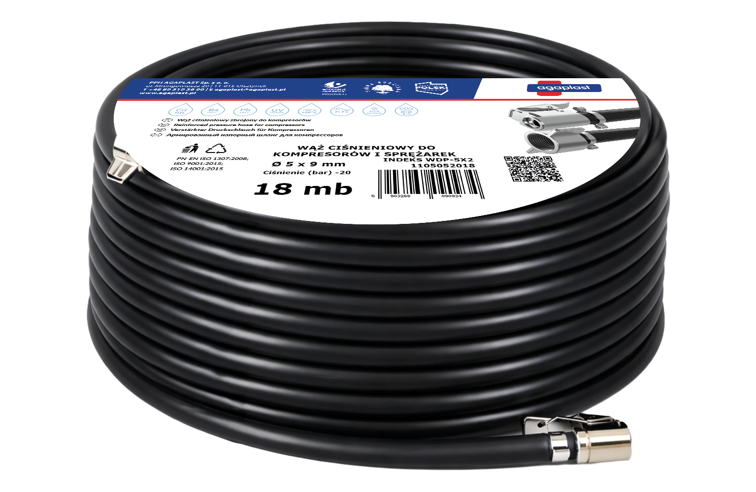 Hoses for compressors