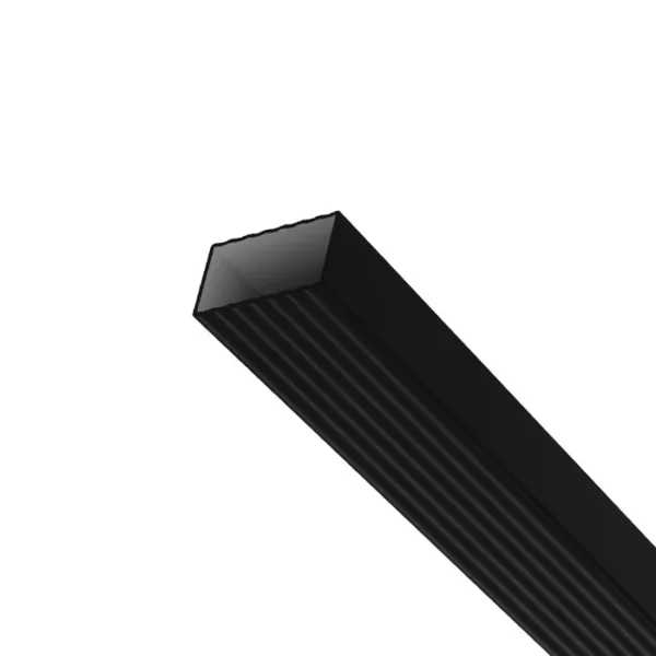 Hard rectangular PCV pipes